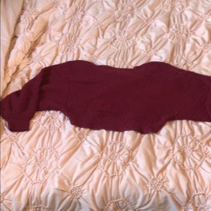 Balloon Sleeve Open back sweater